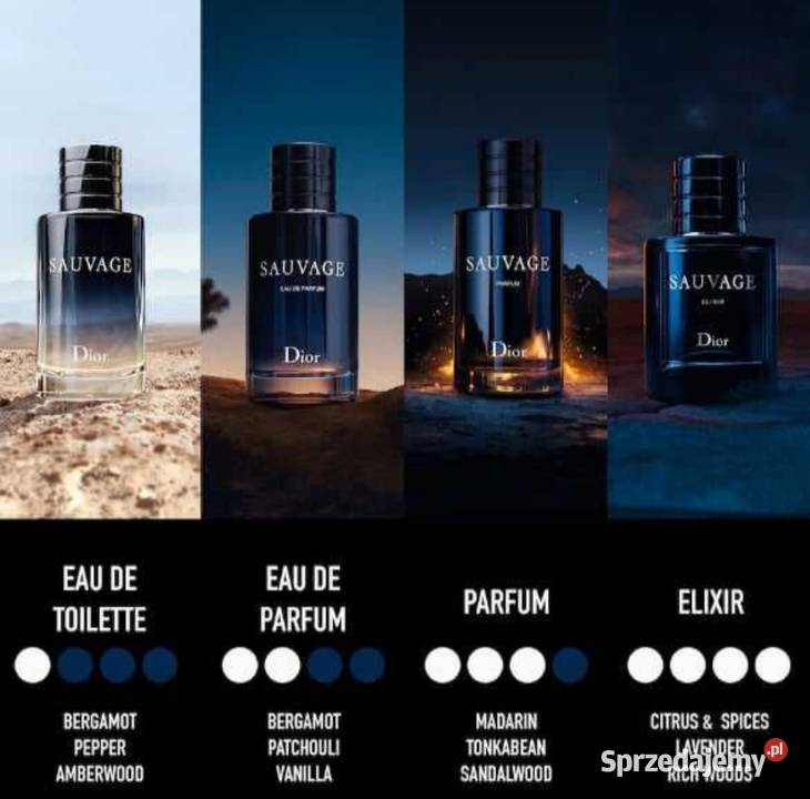 Perfumy męskie Dior Sauvage Elixir nowe Białystok