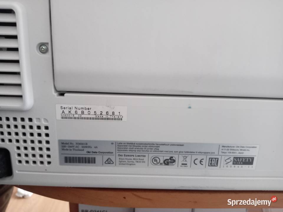 Drukarka laser KOLOR OKI C532 niski przebieg podlaskie Suraż