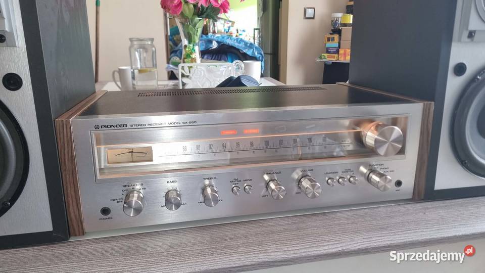 Amplituner Pioneer SX550 2x30W Top Japan Vintage Warta