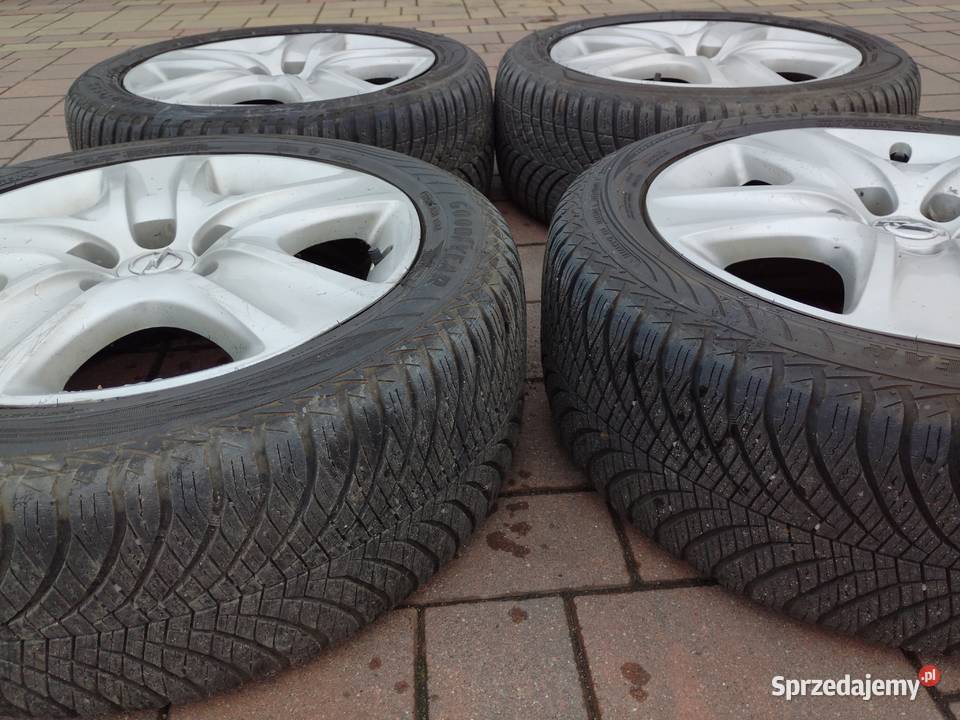 Koła zimowe strukturalne 17 5x115 Opel Astra J wielkopolskie Witkowo sprzedam