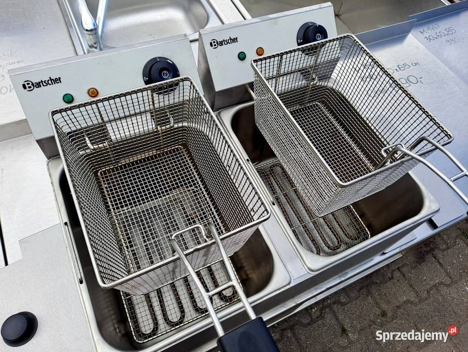 FRYTOWNICA 2 KOMOROWA 2X8 LITRÓW BARTSCHER Gastronomia Nowe Skalmierzyce