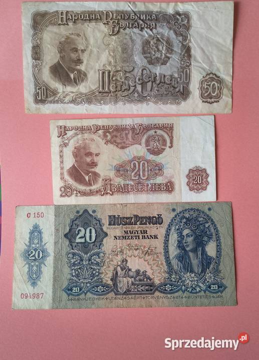Wyprzedaż Okazja Zestaw 17 banknotów numizmatyka
