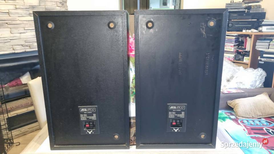 Kolumny JAMO POWER 160 R 2x160W 25 bas 96dB Made Słuchawki i głośniki Warta