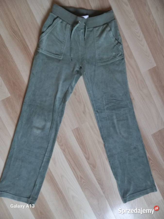 Juicy couture welurowe spodnie damskie xs Spodnie Stalowa Wola sprzedam