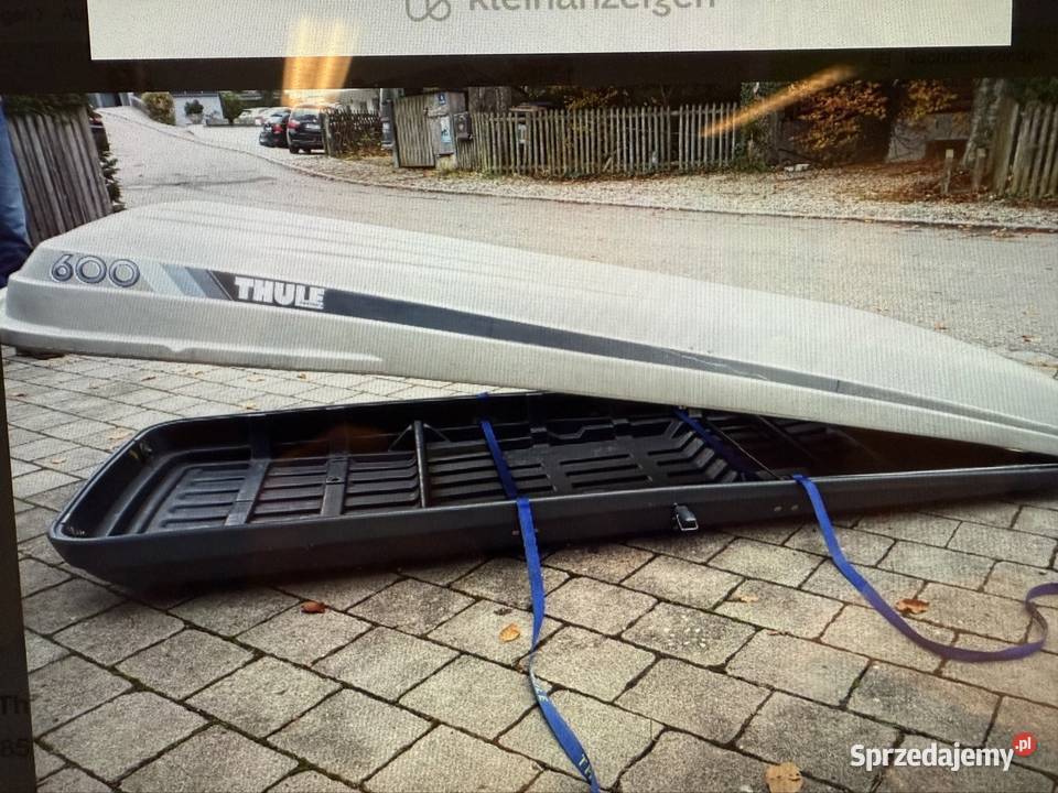 Thule 600 Bagaznik duzy dachowy do samochodu Pozostałe Motoryzacja