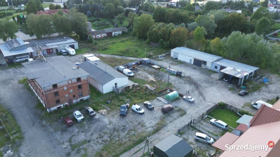 działka przemusł z mediami Stolno