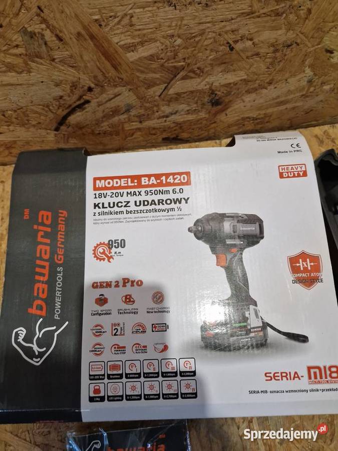 BAWARIA KLUCZ UDAROWY DO KÓŁ AKUMULATOROWY MOCNY Głogowa