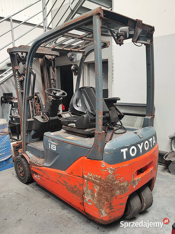 Wózek widłowy elektryczny Toyota 8FBET18T 18 t elektryczny Kęty