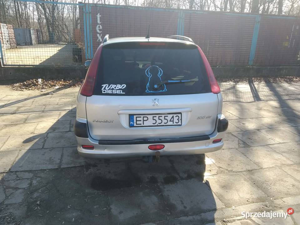 Peugeot 206 se 20 HDi 90 Łódź