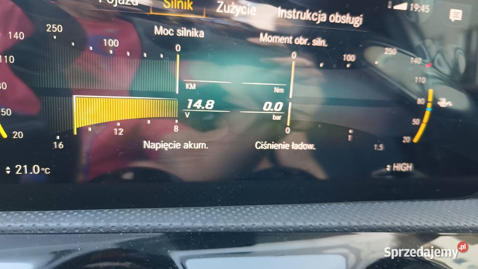 Marcedes A 220 190 59000 Benzyna Ząbki