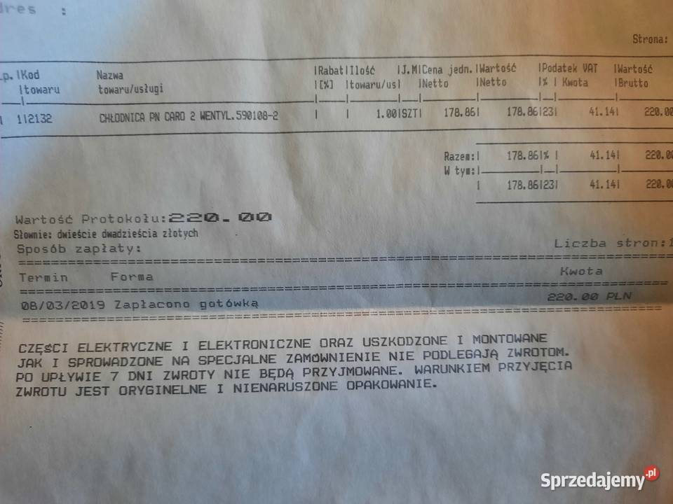 Nowa chlodnica caro plus chłodnice małopolskie