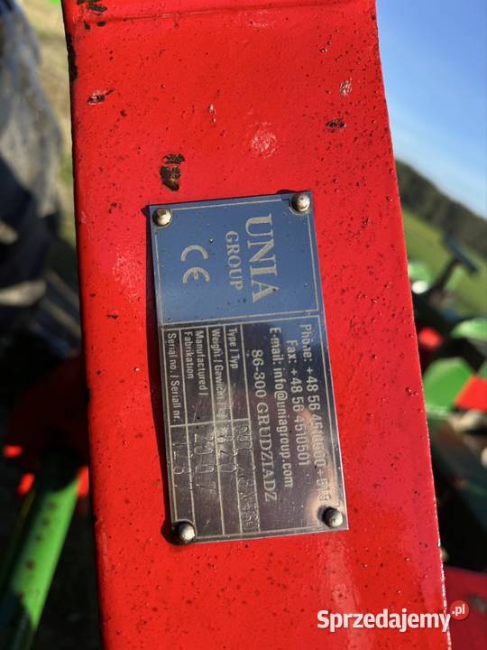 Talerzówka Unia CUT 28 Stoczek Łukowski sprzedam