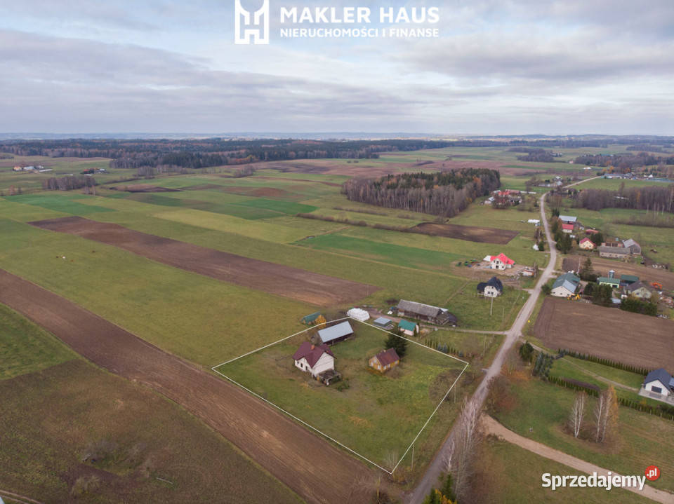 Siedlisko z rozpoczętą budową domuPrzejma Wysoka Przejma Wysoka sprzedam