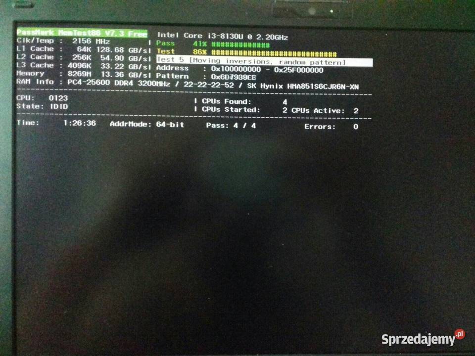 SK hynix DDR4 2x4GB 8GB PC4 3200AA RAM laptopowy Pojemność 8GB Bydgoszcz