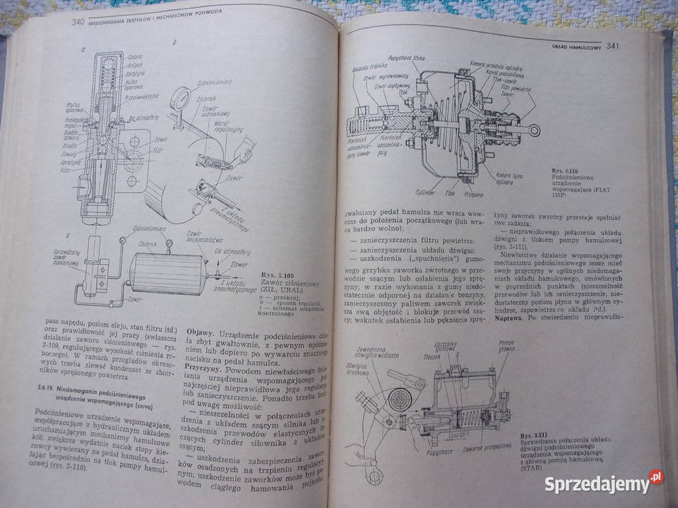 Książka Niedomagania samochodów Franciszek Warszawa