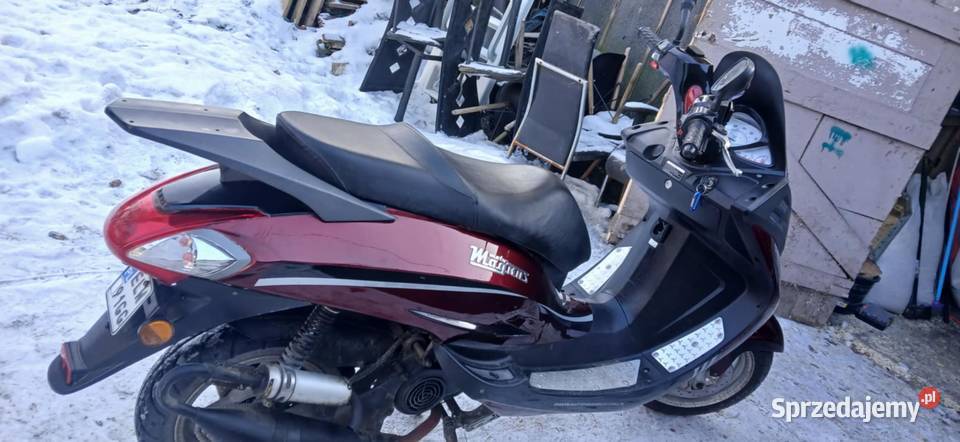 Sprzedam zadbany Skuter 2008 oplacony 50cm3 Łódź sprzedam