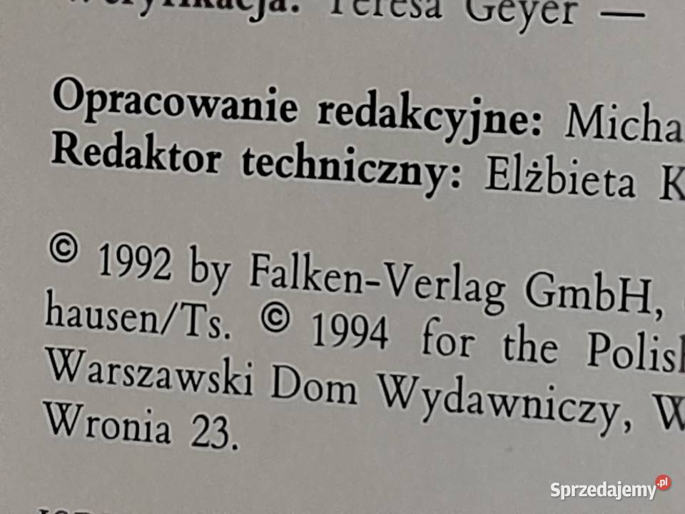 Książka Poradnik Doskonały makijaż 1994 używana moda i uroda Dąbrowa Górnicza