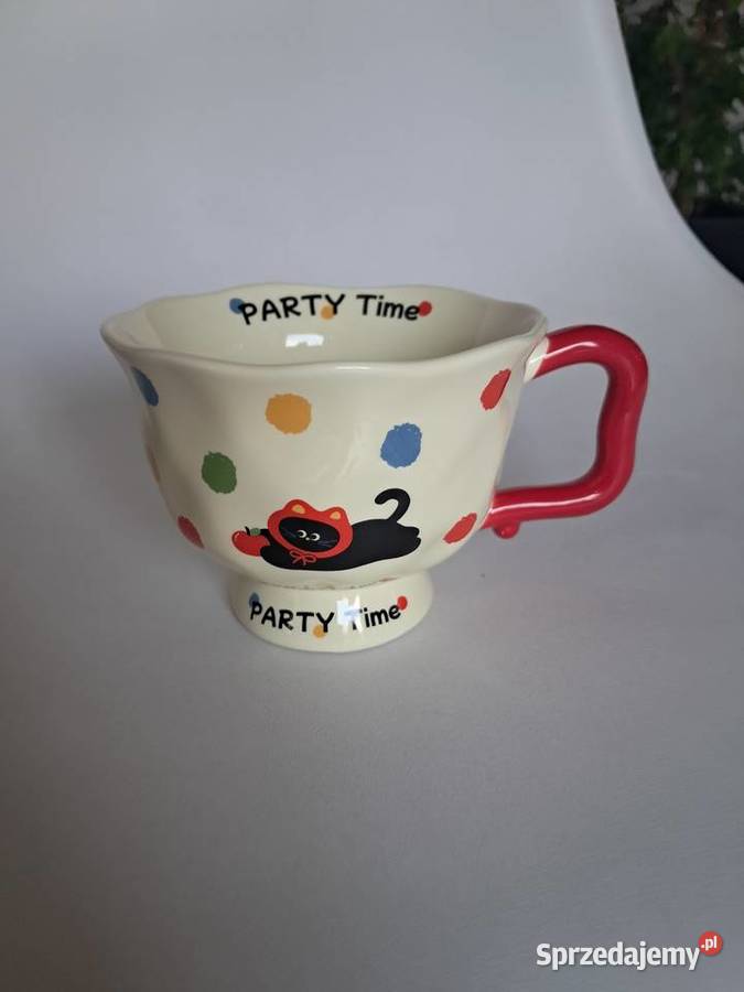 nowa filiżanka ceramiczna pojemność 300 ml szer Pozostałe Sandomierz