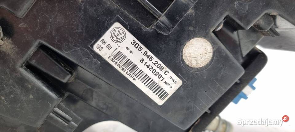 LAMPA LEWA TYŁ VOLKSWAGEN PASSAT B8 RLINE Lipno