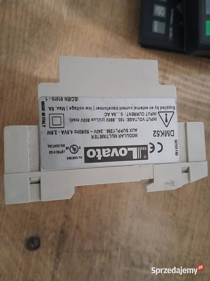 Multimetr modułowy cyfrowy LOVATO ELECTRIC DMK52 Pozostałe Cedrowice sprzedam