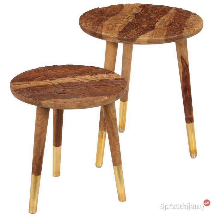 Stoliki kawowe 2 lite drewno246231