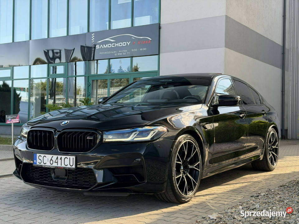 BMW M5 Competition FV 23 Bezwypadkowy Dociągi Rok produkcji 2023 Węgrzce
