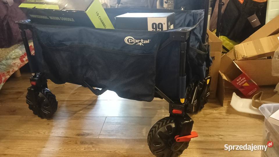 Wózek plażowy transportowy duży
