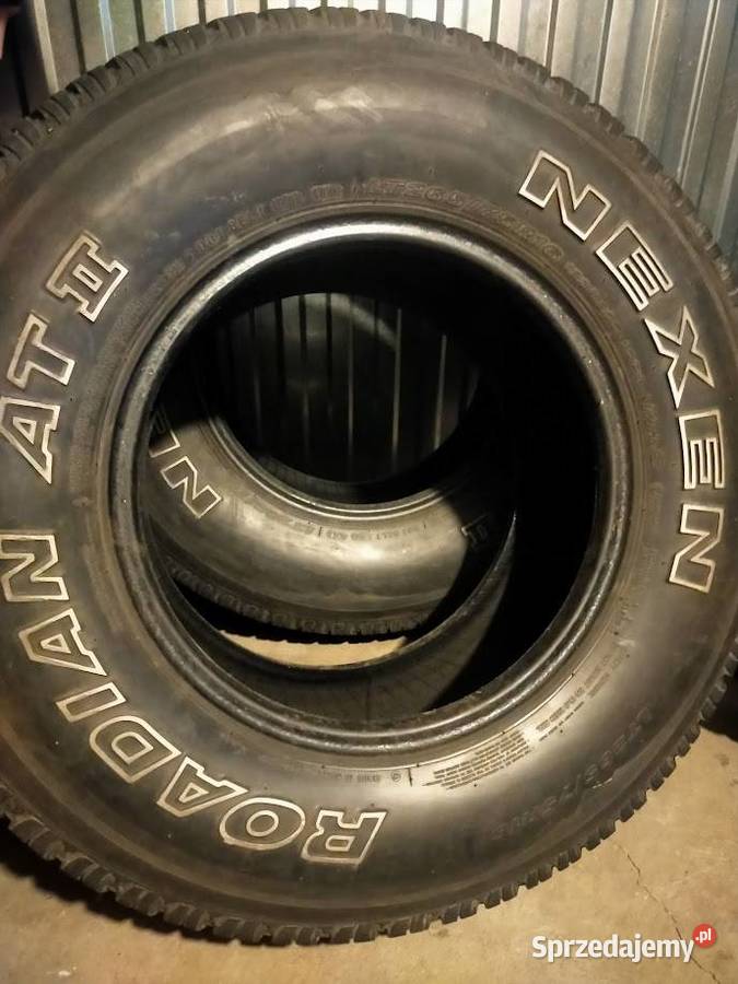 Nexen Roadian AT2 26575 R16 2 sztuki terenowe MT Samochodowe śląskie Jejkowice