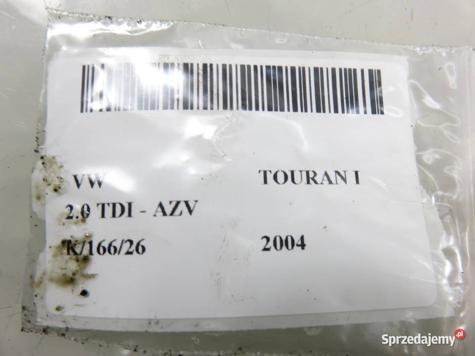PRZEPŁYWOMIERZ VW TOURAN I 20 TDI F00C2G2055 małopolskie