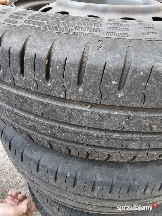 Opony Continental 18565r15 z felgami KiaHyundai dolnośląskie Świdnica sprzedam