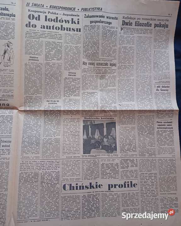 Trybuna Ludu 136 12 czerwca 1987 r Koźminek