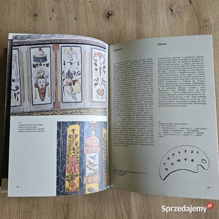 Techniki malarskie Ludwik Losos 1991r Oświęcim