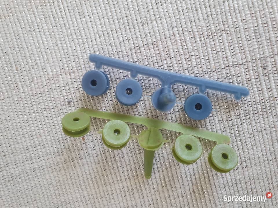 Plastikowe kółka szyny do pojazdów zabawek sprzedam