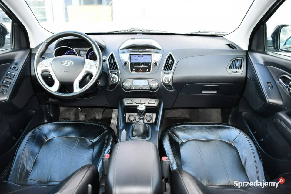 Hyundai ix35 20 CRDi Stan Skóragrzane fotele gniazdo AUX Hrubieszów