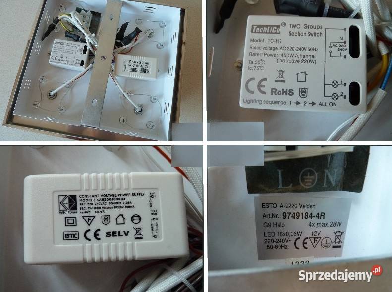 Lampa sufitowa VELDEN ESTO A9220 firmy WOFI ma Rzeszów