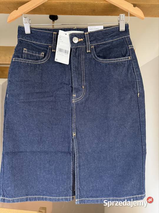 Spódnica dżinsowa Mango r S niebieski Siewierz sprzedam