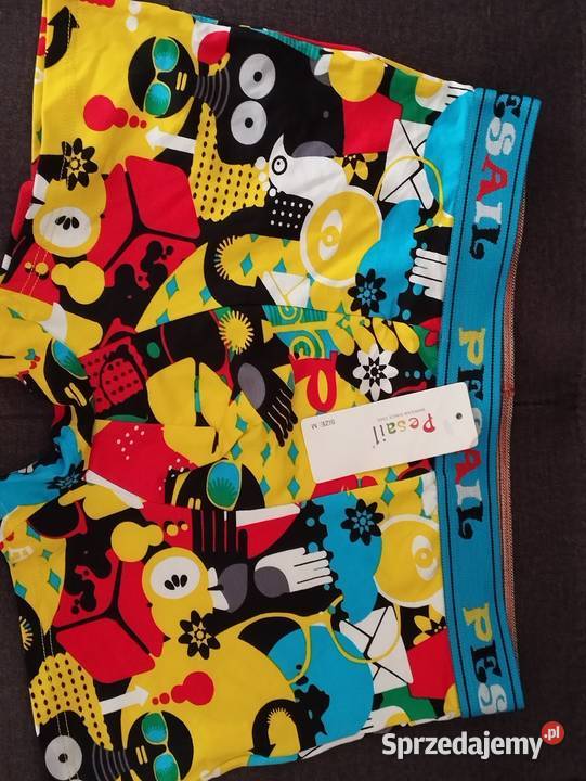 bokserki męskie chłopięce pesail rozmiar M z wielkopolskie