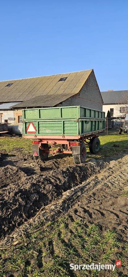 Przyczepa rolnicza Sanok D35 Przyczepy rolnicze sprzedam