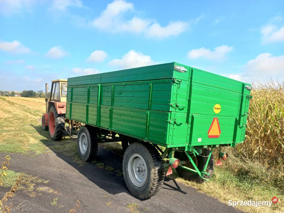 Przyczepa rolnicza wywrotka ładowność 10T lubelskie Zamość