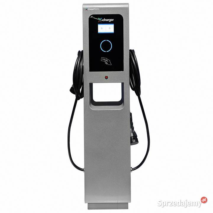 Słupek parkingowy EV 44kW do firmy Góra Kalwaria