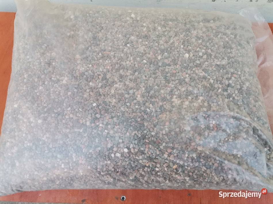 Żwir Kamyk granulacja 2mm do 5mm 25 Nowy Sącz