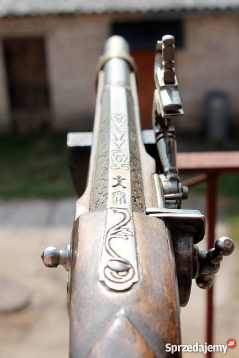 HUSARSKI XVII wCZARNOPROCHOWY PISTOLET Z ZAMKIEM Sokółka