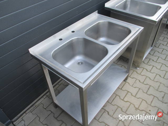 ZLEW GASTRONOMICZNY 2 KOMOROWY Z PÓŁKĄ 1006085 wielkopolskie Ostrów Wielkopolski