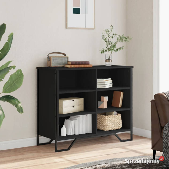 Szafka czarna 91x355x745 materiał drewnopochodny Warszawa sprzedam