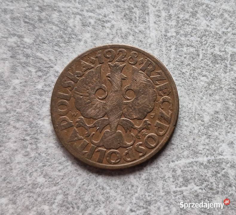 432 POLSKA II RP 5 Groszy 1928 r Wola Kruszyńska