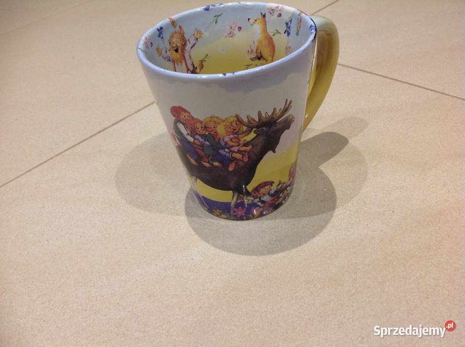 Troll Norweski Kubek Porcelanowy Sygnowany Nowa Sól