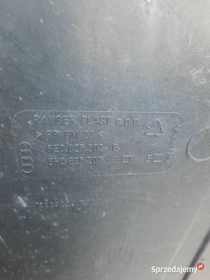 Audi A4 B6 B7 osłona podwozia lewa8E0825207 Szczerbice sprzedam