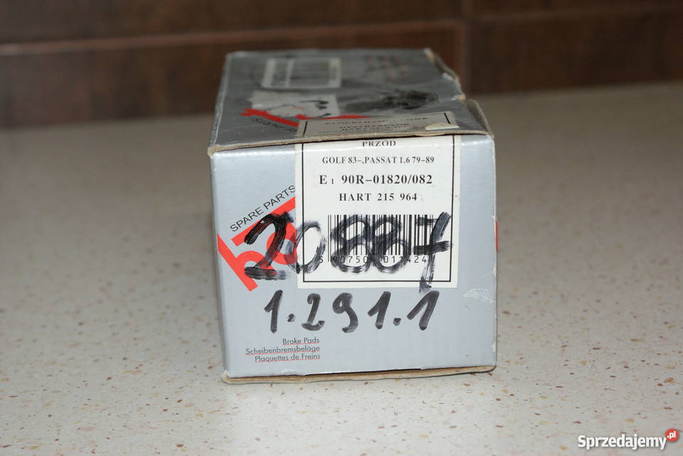 Klocek hamulcowy kpl przód SEAT CORDOBA IBIZA sprzedam