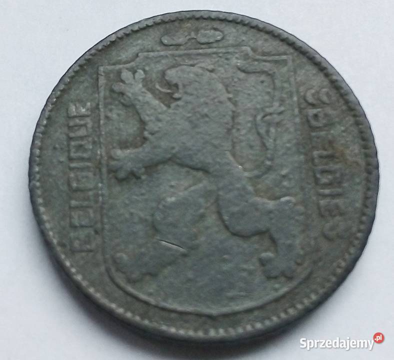 BELGIA1 FRANK1942 r Numizmatyka Legionowo