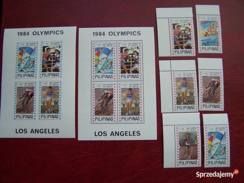 Filipiny 1984 MNH Mi 159499 Sport Olimpiada Los Kolekcje Tychy